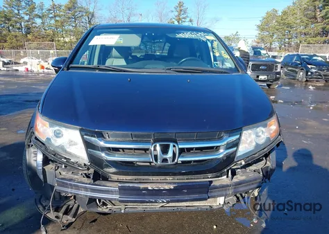 2015 Honda Odyssey Touring/Touring Elite из США, поврежденный, VIN 5FNRL5H98FB046149